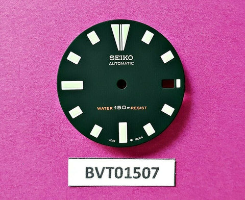 NEW SEIKO AFTERMARKET BLACK DIAL FOR SEIKO 7002 7000 DIVERS AUTO WATCH BVT01507