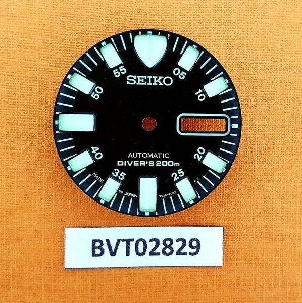 NEW AF SEIKO MONSTER BLACK DIAL DIVERS AUTOMATIC MENS WATCH VERSION BVT2829