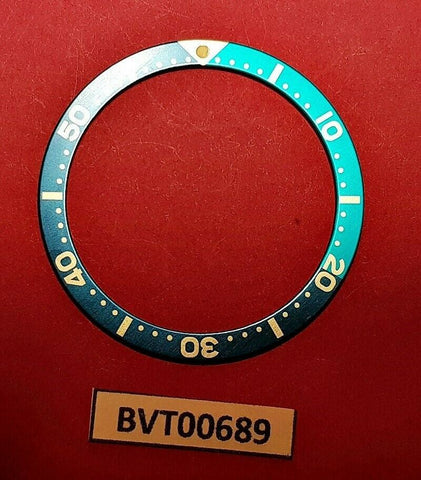NEW SEIKO BLUE ON BLUE INSERT 6105, 6309, 7002, 7S26, 7548 DIVE WATCH BVT00689