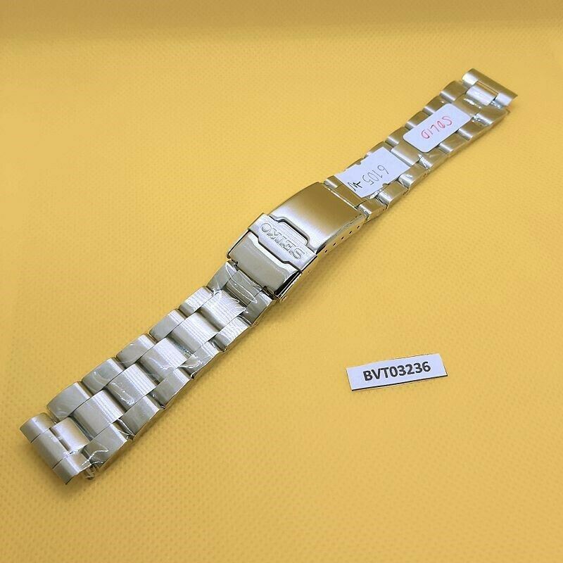 SEIKO SOLID OYSTER BRACELET 6105 8000 8110 WATCH WIDE TYPE SOLID LINKS #BVT03236