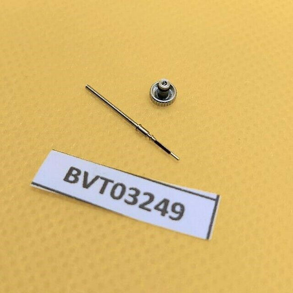 NEW CROWN STEM FOR SEIKO 6139 7100 HELMET MENS CHRONOGRAPH WATCH BVT03249