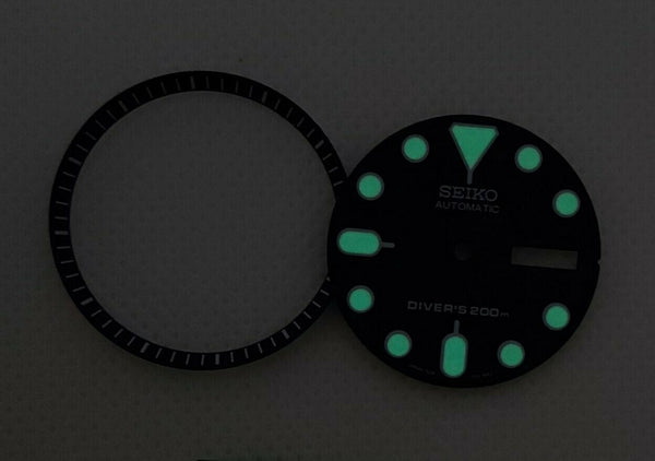 SEIKO BLUE DIAL MINUTE TRACK SET 7S26 0020 SKX007 SKX009 SUPERLUME WATCH BVT4113