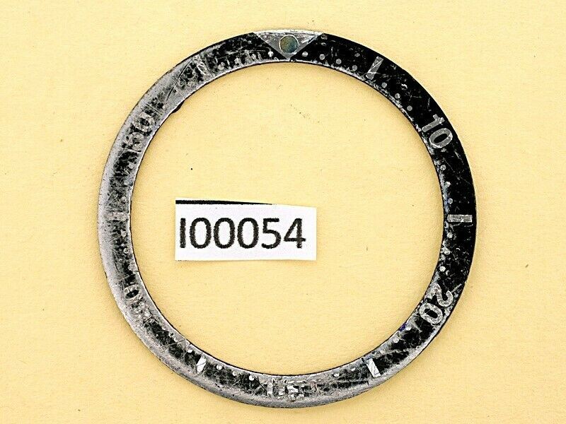USED VINTAGE SEIKO BEZEL INSERT FOR 7002 6309 7040 7290 6306 DIVE WATCH I00054