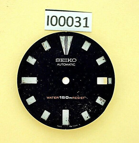 USED VINTAGE SEIKO DIAL FOR 7002 7000 DIVE WATCH I00031