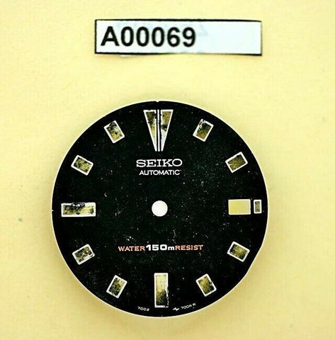 USED VINTAGE SEIKO DIAL  FOR 7002 7000 DIVE WATCH NR#A00069