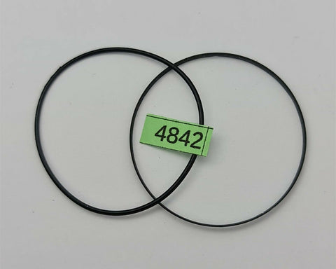USED SEIKO CRYSTAL CASE BACK & UNDERLAY GLASS GASKET 7002 7000 WATCH BVT04842