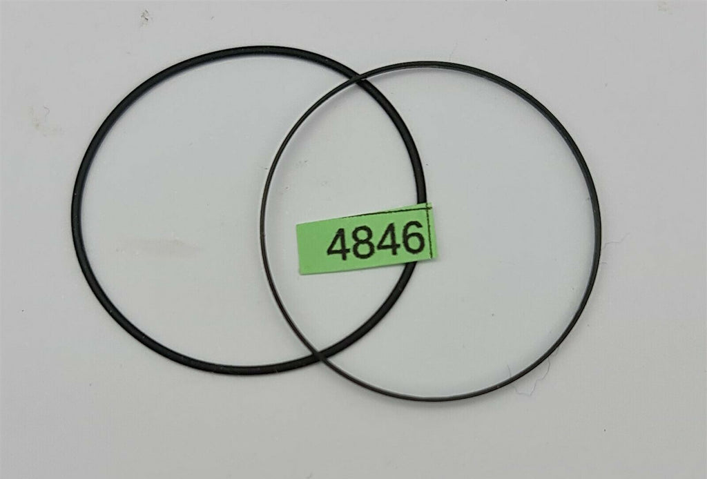 LOT OF 2 USED SEIKO GLASS UNDERLAY AND GLASS GASKET 7002 7020 WATCH BVT04846