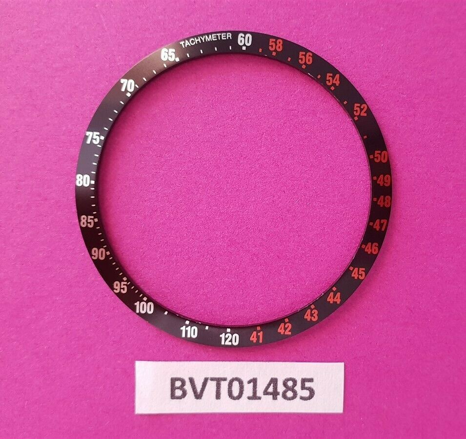 NEW FOR SEIKO 7017-6050 "FLY BACK" SPEED TIMER BEZEL INSERT CHRONOGRAPH BVT01485