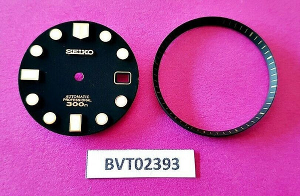 NEW SEIKO BLACK DIAL MINUTE TRACK SKX007 MARINEMASTER 300 MOD NH35 LUMES BVT2393