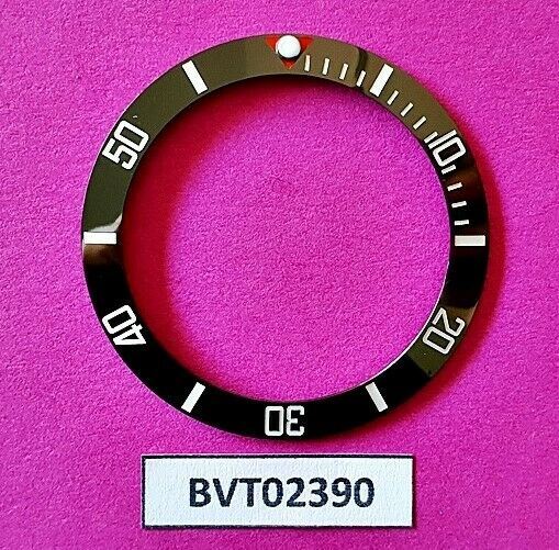 SEIKO SUBMARINE RED 12 MARK CERAMIC BEZEL SLANT INSERT 7S26 0040 SKX031 BVT2390