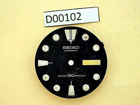 USED VINTAGE SEIKO DIAL NON BEVELED WINDOW 6309 7040 DIVE WATCH D00102