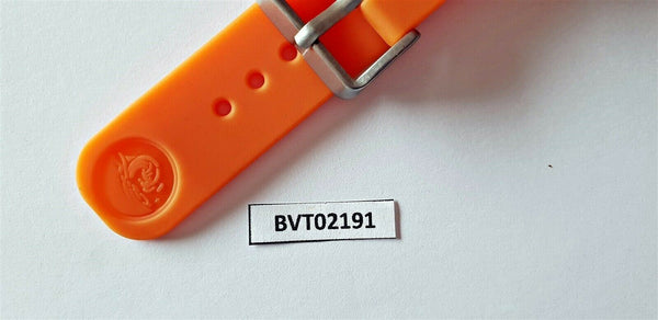 NEW FOR SEIKO RUBBER STRAP ORANGE WAVE Z22 BAND SKX007 6309 7548 7002 BVT02191
