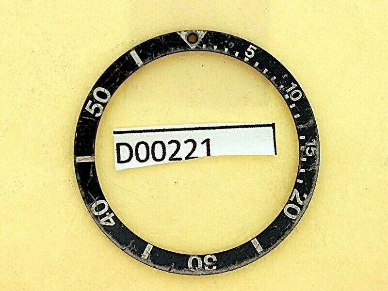 USED VINTAGE CITIZEN BEZEL INSERT FOR NY2300 AND LEFTY MODEL DIVE WATCHES D00221