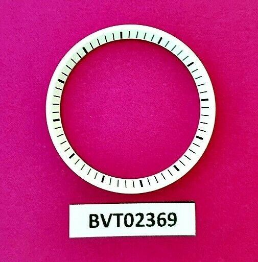 NEW AFTERMARKET SEIKO 7002 7000 MENS WHITE MINUTE TRACK SEIKO WATCH BVT02369