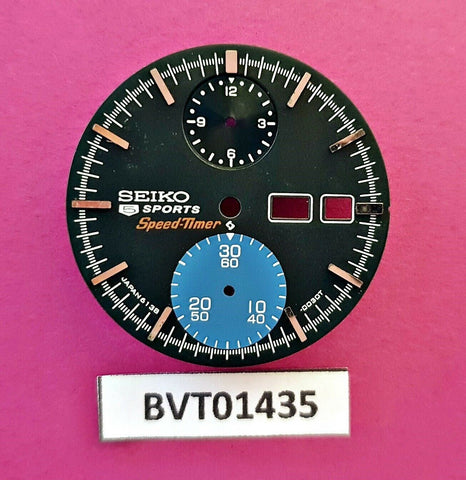 NEW SEIKO 6138 TOKEI ZARA DIAL FOR SEIKO 6138 SERIES CHRONOGRAPH WATCH BVT01435