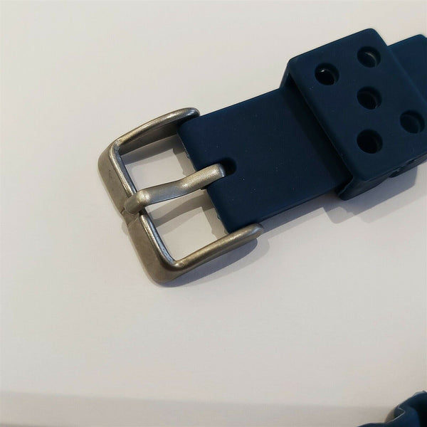 NEW FOR SEIKO RUBBER STRAP BLUE PADI WAVE Z20 BAND 20mm 4205 7S26 0030 0050 BLUE