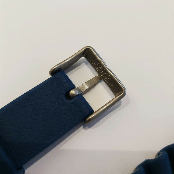NEW FOR SEIKO RUBBER STRAP BLUE PADI WAVE Z20 BAND 20mm 4205 7S26 0030 0050 BLUE