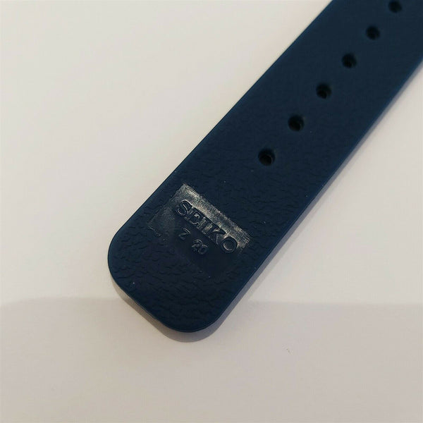 NEW FOR SEIKO RUBBER STRAP BLUE PADI WAVE Z20 BAND 20mm 4205 7S26 0030 0050 BLUE
