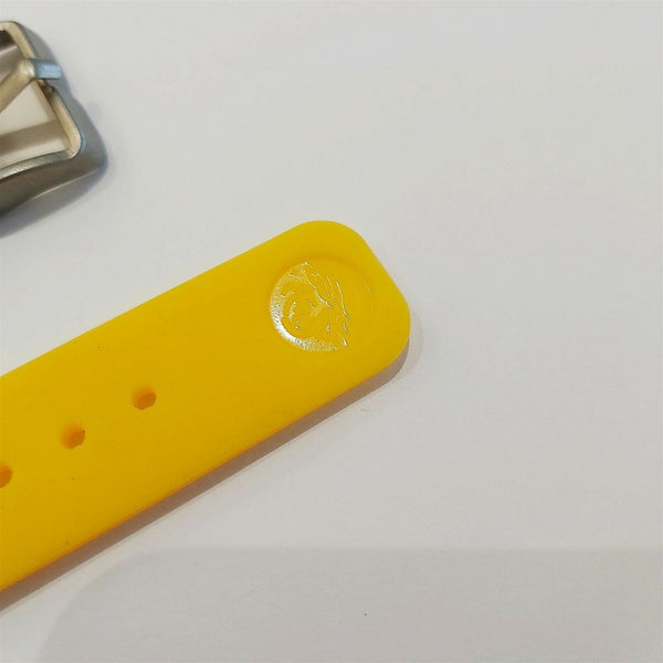 NEW SEIKO RUBBER STRAP YELLOW PADI WAVE Z20 BAND 20mm 4205 7S26 0030 0050 YELLOW