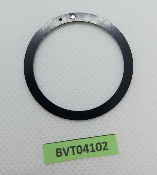SEIKO BLACK BLUE GOLD INSERT RAISED PIP GMT 7S26 0020 SKX007 7002 7040 BVT04102
