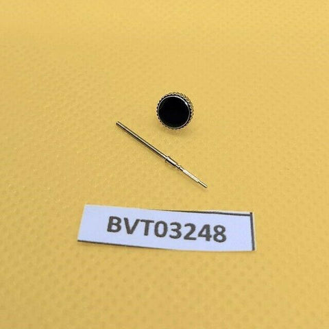 NEW CROWN STEM FOR SEIKO BULLHEAD 6138-0040 MENS CHRONOGRAPH WATCH BVT03248