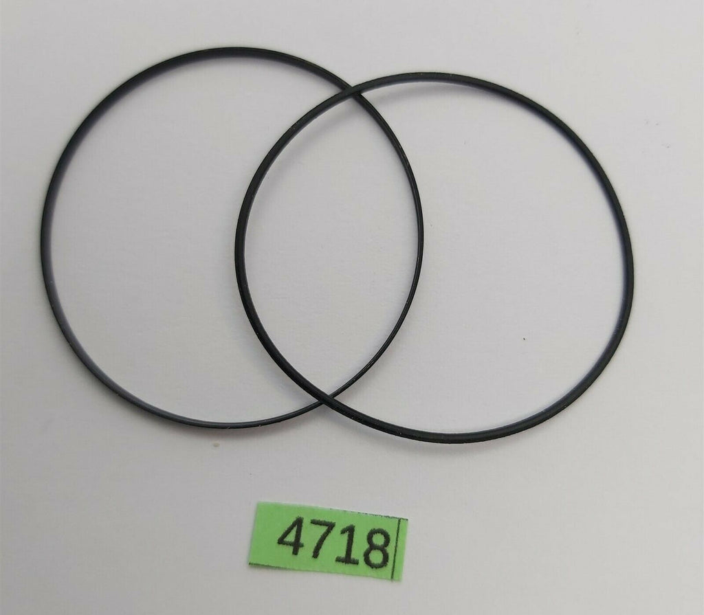 LOT OF 2 USED SEIKO GLASS UNDERLAY AND GLASS GASKET 7002 7020 WATCH BVT04718