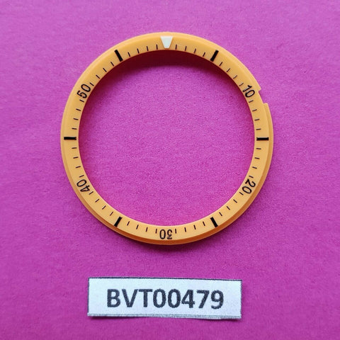 NEW SEIKO ORANGE ROTATING MINUTE TRACK 6139 POGUE CHRONOGRAPH ROTATES BVT00479