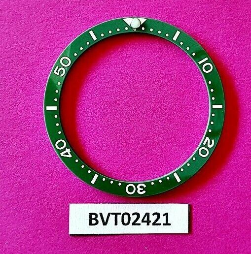NEW SEIKO GREEN HULK BEZEL CERAMIC INSERT DIVER 7002 6309 7040 SKX007 BVT02421