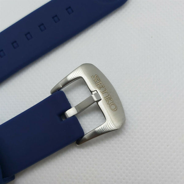 NEW FOR SEIKO RUBBER STRAP BLUE SOFT Z22 BAND 6309 6306 7548 7002 BVT04033