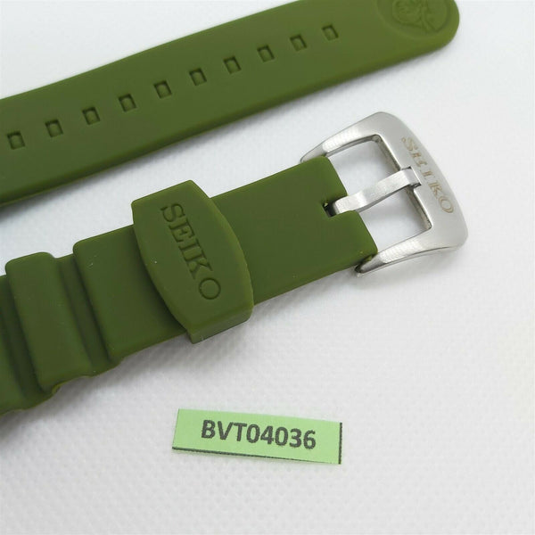 NEW FOR SEIKO RUBBER STRAP GREEN HULK SOFT Z22 BAND 6309 6306 7548 7002 BVT04036