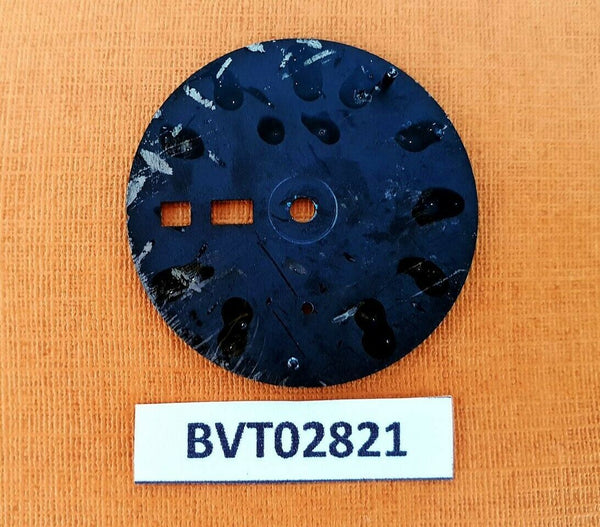 NEW AF SEIKO BLACK BLUE DIAL FOR 6139 - 6139 8020 CHRONOGRAPH WATCH BVT02821