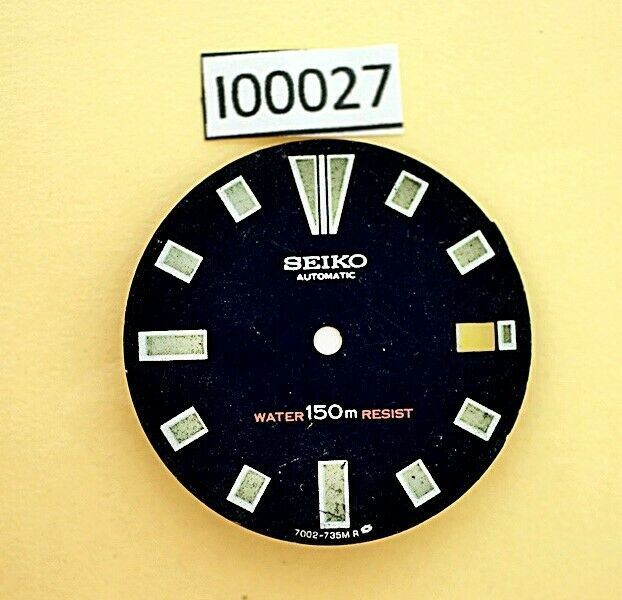 USED VINTAGE SEIKO DIAL FOR 7002 7000 DIVE WATCH I00027