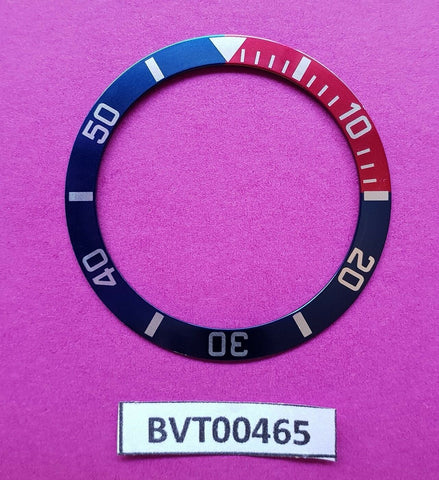 NEW SEIKO BEZEL PEPSI INSERT FOR SEIKO 7S26-0050 DIVE WATCH BVT00465