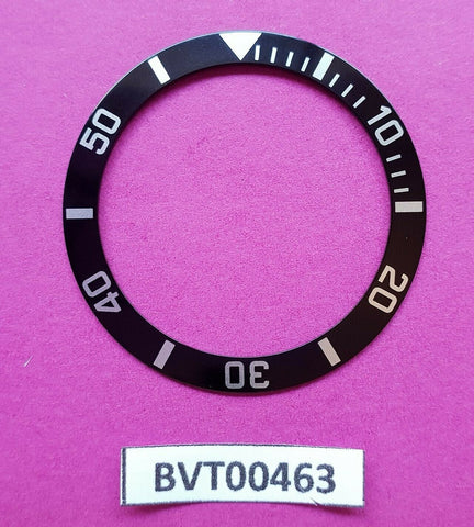 NEW SEIKO BLACK BEZEL INSERT SEIKO 7S26-0050 SKX023 DIVE WATCH BVT00463