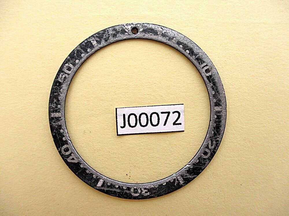 USED VINTAGE SEIKO BEZEL INSERT FOR 7002 6309 7040 7290 6306 DIVE WATCH J00072
