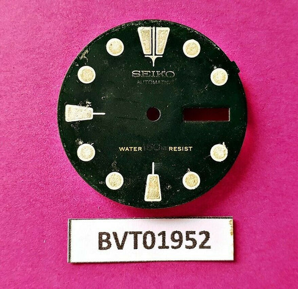 USED VINTAGE SEIKO DIAL NON BEVELED WINDOW 6309 7040 DIVE WATCH BVT01952