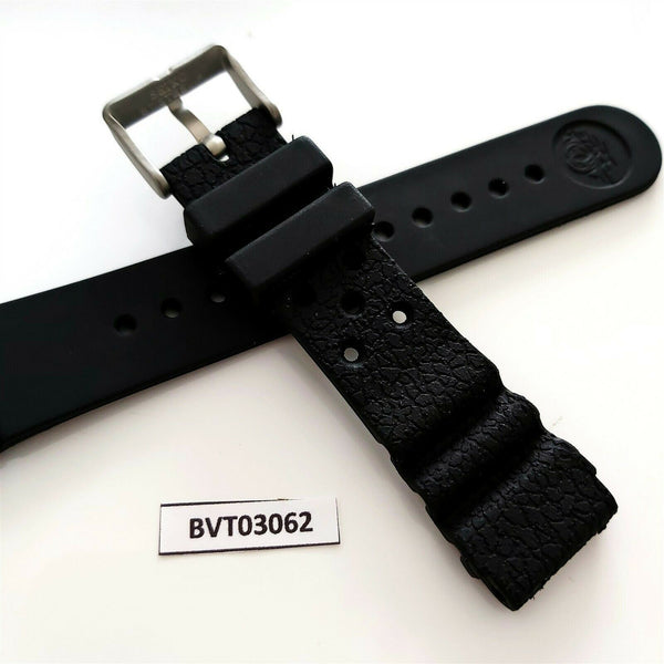 NEW SEIKO RUBBER STRAP FLAT 22 mm Z22 BAND 6309, 6306, 7548, 7002 WATCH BVT03062