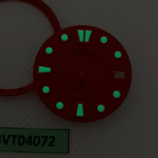 NEW AF SEIKO PROSPEX RED WAFFLE DIAL MINUTE TRACK 7002 7000 SUPERLUME BVT04072