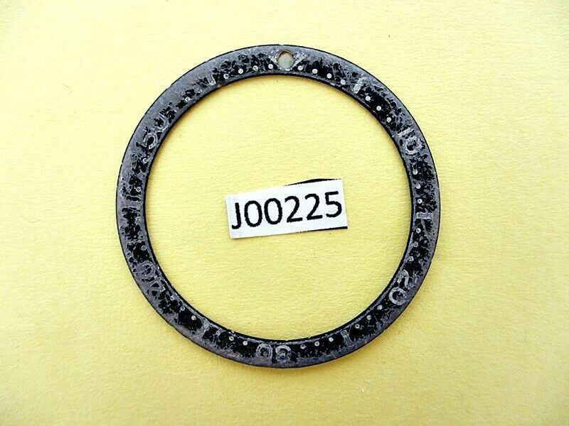 USED VINTAGE SEIKO BEZEL INSERT FOR 7002 6309 7040 7290 6306 DIVE WATCH J00225