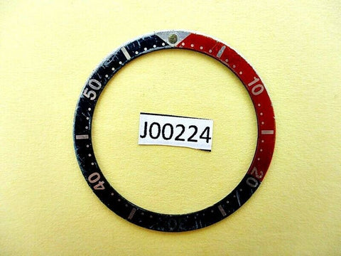 USED VINTAGE SEIKO BEZEL INSERT FOR 7002 6309 7040 7290 6306 DIVE WATCH J00224