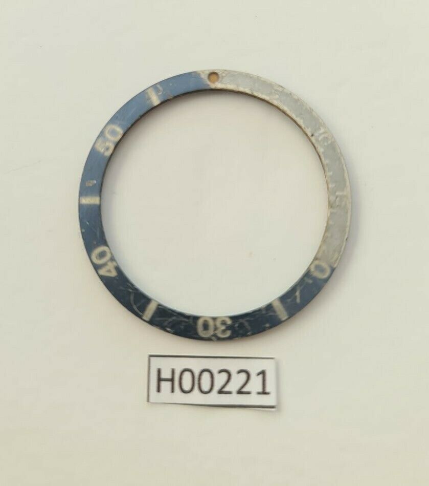 USED VINTAGE CITIZEN BEZEL INSERT FOR NY2300 AND LEFTY MODEL DIVE WATCHES H00221