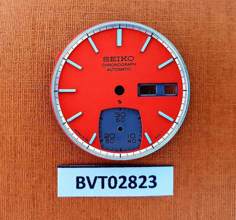 NEW AF SEIKO ORANGE DIAL FOR 6139 - 6139 6040 CHRONOGRAPH WATCH BVT02823