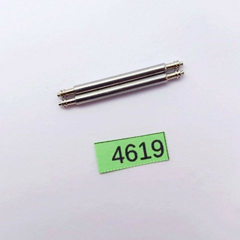 2 PCS NEW SPRING BARS FOR 7S26 0030 SKX013 DIVE WATCHES BVT04619