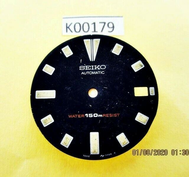 USED VINTAGE SEIKO DIAL FOR 7002 7000 DIVE WATCH K00179