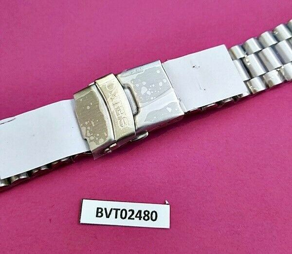 NEW SEIKO PRESIDENT STYLE BRACELET 7S26 0020 WATCH SOLID LINKS SKX007 #BVT02480