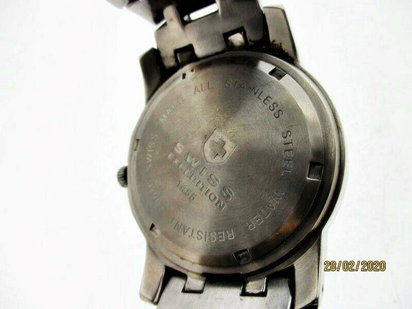 PROJECT FIX SWISS EXPEDITION AUTO MENS ARABIC DIAL DATE 1221 WATCH EU SHIP
