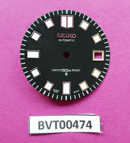 NEW SEIKO SUWA DIAL FOR 6105 8000 8009 6105-8110 8119 WHITE VER. WATCH BVT00474