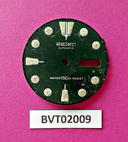 USED VINTAGE SEIKO DIAL NON BEVELED WINDOW 6309 7040 DIVE WATCH BVT02009