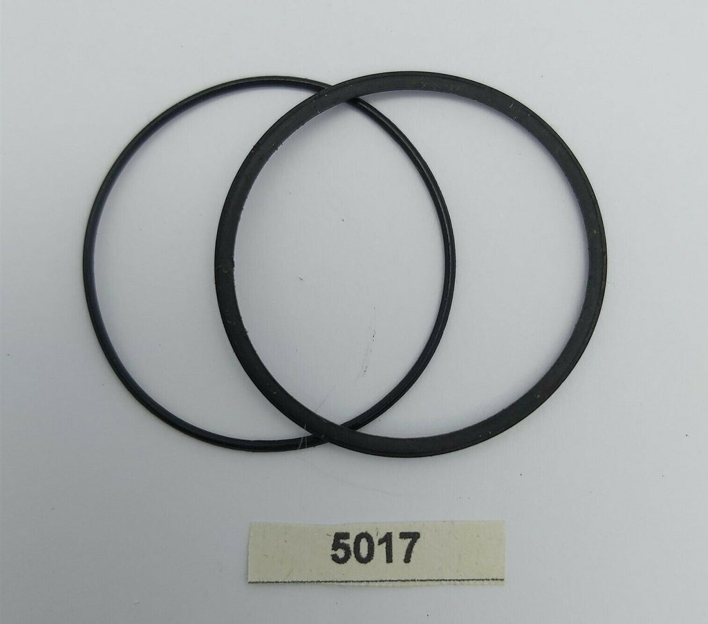 USED LOT 2 SEIKO CASE BACK & RUBBER UNDERLAY GASKET 6309 7040 WATCH BVT05017