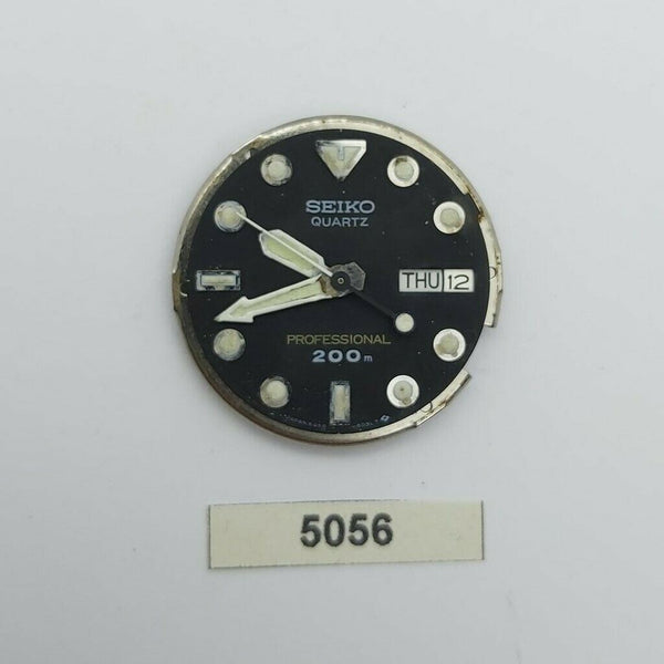 USED RARE WORKING SEIKO CAL 6458 6020 MOVEMENT DIAL HANDS JDM WATCH BVT05056